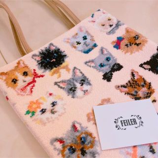 フェイラー トートバッグ♡ラブラリーキャッツ