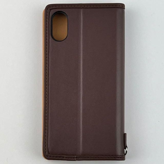 《新品》iPhone X XS 耐衝撃 高級 ソフトケース 編み込み柄 ブラウン スマホ/家電/カメラのスマホアクセサリー(iPhoneケース)の商品写真