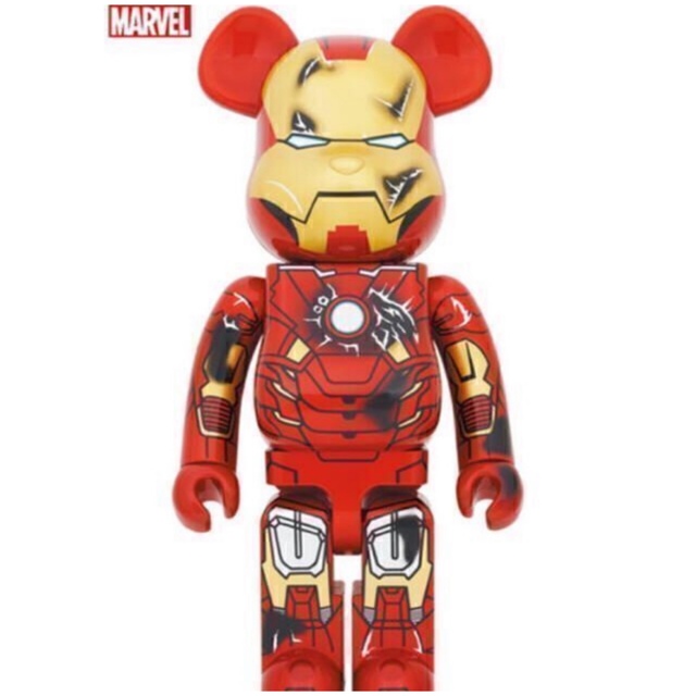 BE@RBRICK IRON MAN MARK VII DAMAGE 1000％