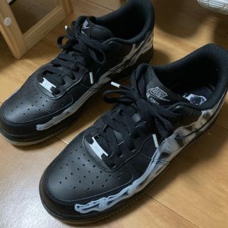 ナイキ(NIKE)のNIKE エアフォース1ブラックスケルトン(スニーカー)