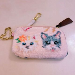 FEILER - ラブラリーバイフェイラー ラブラリーキャッツ キー&ポーチ