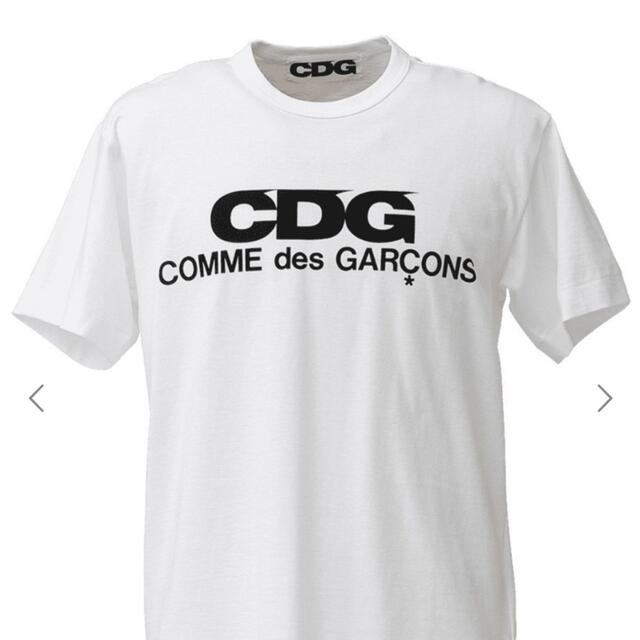 CDG Tシャツ 新品未使用 メンズS ホワイト