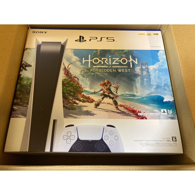 新品未使用PS5 1200番本体 HORIZON FORBIDDEN WEST