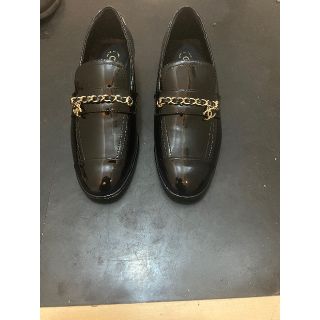 CHANEL - CHANEL ローファーゴールド金具