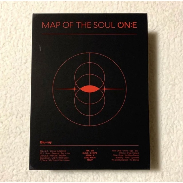 BTS MAP OF THE SOUL ON:E Blu-ray