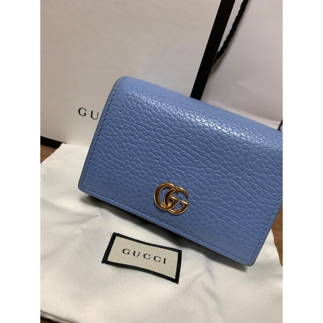 最安値挑戦】 Gucci - GUCCI グッチ 三つ折り 財布 プチマーモント