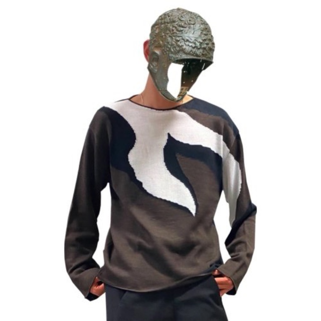 上品なスタイル ANTONIO KNIT INTARSIA O'KEEFFE VATTEV ニット