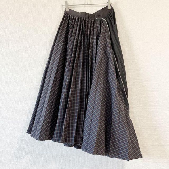 スタニングルアー sacai Zip Detail Pleated Skirt プリーツスカート