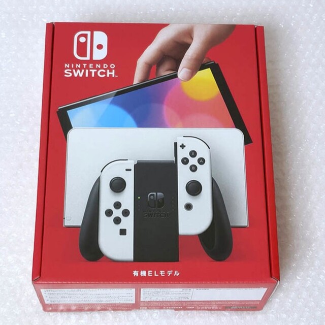 【新品未開封・送料無料】Nintendo Switch 有機ELモデル（ホワイト