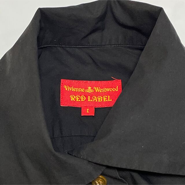 Vivienne Westwood  七分袖シャツ ブラウス　黒　イタリー製