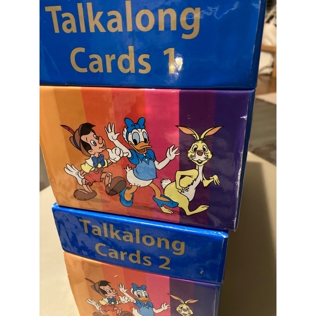 Disney(ディズニー)の2022.12.28処分★DWE トークアロングカードカード　箱・カードのセット キッズ/ベビー/マタニティのおもちゃ(知育玩具)の商品写真