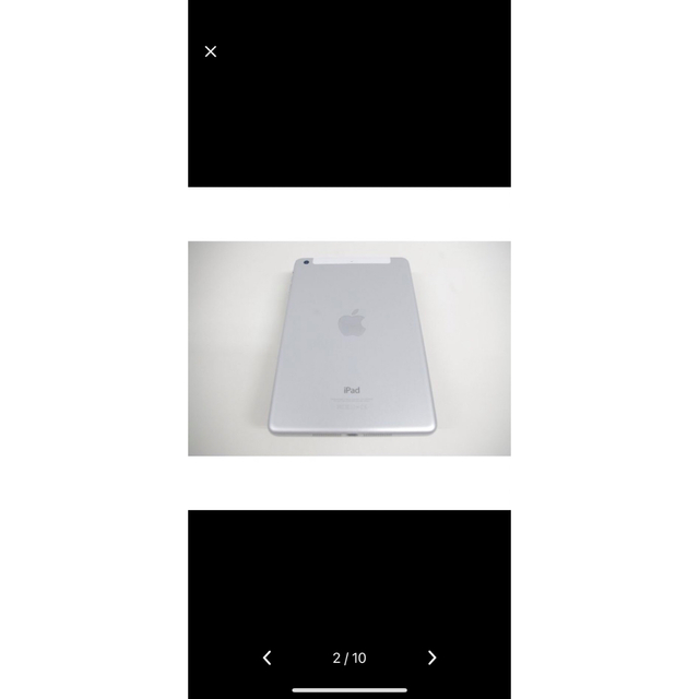 iPad mini3(MGJ12J/A)wi-Fi+cellular