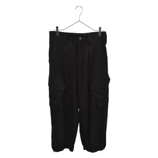 ワイスリー(Y-3)のY-3 ワイスリー CLASSIC REFINED WOOL STRETCH CARGO PANTS クラシック リファインド ウール ストレッチ カーゴ パンツ ブラック GV2794-1-101(その他)