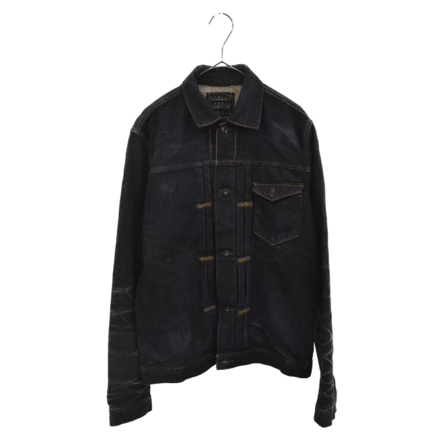 KURO クロ Crow Denim Jacket Non Wash ノンウォッシュ デニムジャケット インディゴ