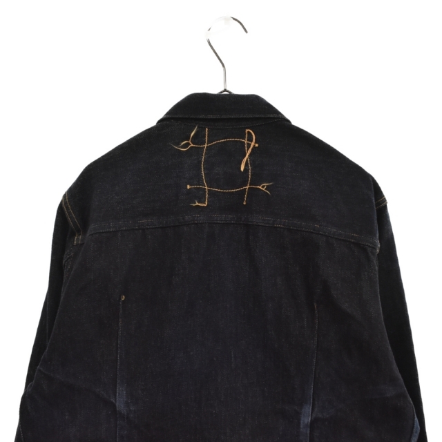 KURO - KURO クロ Crow Denim Jacket Non Wash ノンウォッシュ KURO - KURO クロ Crow Denim Jacket Non Wash ノンウォッシュ