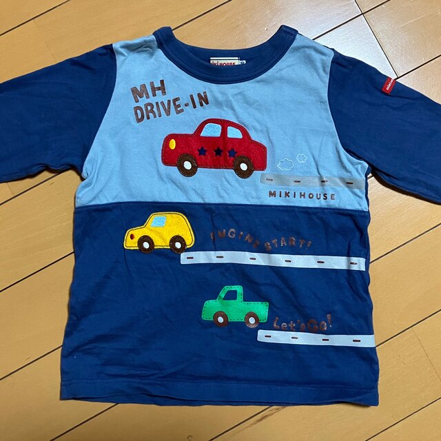 mikihouse(ミキハウス)のミキハウスのロンT キッズ/ベビー/マタニティのキッズ服男の子用(90cm~)(Tシャツ/カットソー)の商品写真