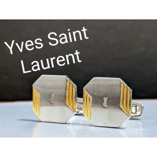 ◆Yves Saint Laurent　カフス　No.93