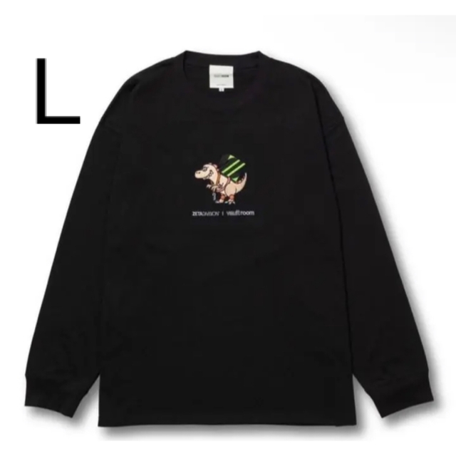 Vaultroom × Zetadivision L/S Tee Black L 【はこぽす対応商品】 www