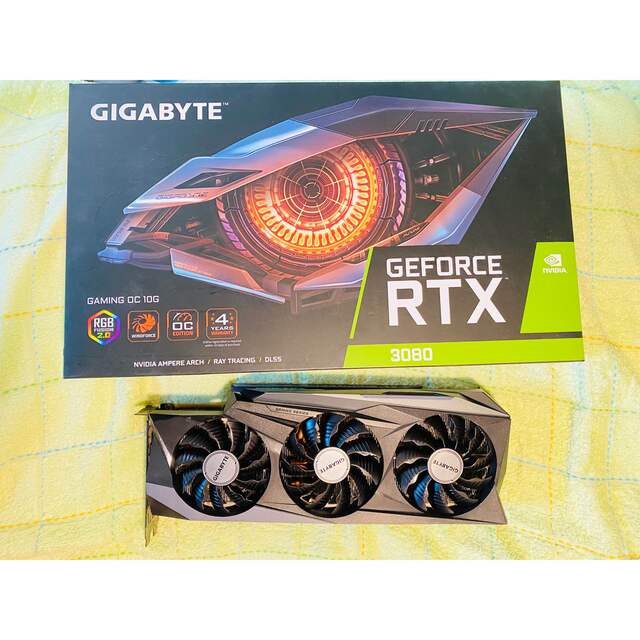 GIGABYTE RTX 3080 GAMING OC 10G 非LHR