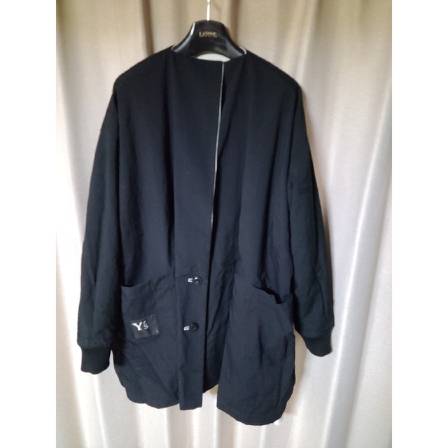 Yohji Yamamoto(ヨウジヤマモト)の新品 Y's ワイズ COTTON WOOL NYLON SHORT COAT レディースのジャケット/アウター(その他)の商品写真