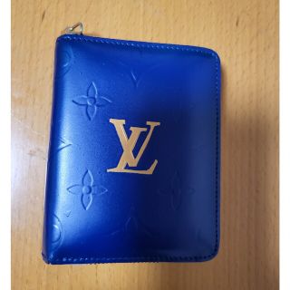 ヴィトン(LOUIS VUITTON) ヴェルニ 財布(レディース)(ブルー