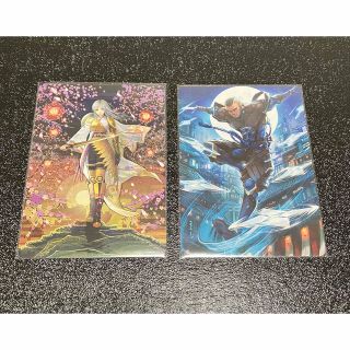 マジックザギャザリング(マジック：ザ・ギャザリング)のMTG イラストコレクション　放浪皇　漆月魁渡　2枚セット(シングルカード)