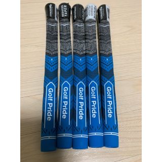 ゴルフプライド(Golf Pride)の新品　ゴルフプライド　グリップ　5本セット　ブルー(その他)