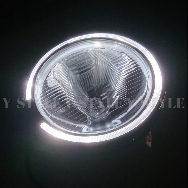 フォグランプ 丸型 60W 24V トラック デコトラ 2個 (ホワイト