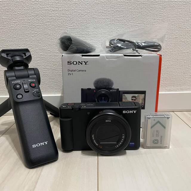激安通販の SONY - 美品 SONY VLOGCAM ZV-1G シューティンググリップ