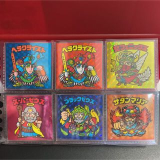 入手困難 バインダー版 フルコンプ 旧ビックリマンシール6枚 ビックリマンシール