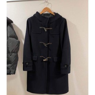 Green label relaxing ダッフルコートロング ネイビー 40