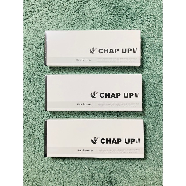 ☆CHAP UP☆ チャップアップ薬用育毛剤 3本セット