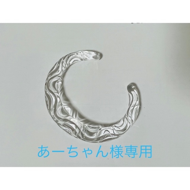 22AW Mame Kurogouchi Glass Bangle