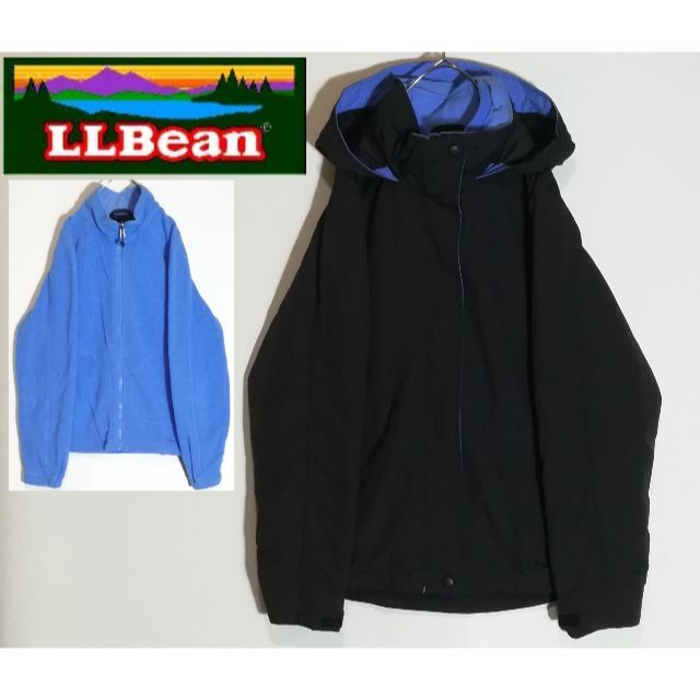 L.L.Bean(エルエルビーン)の153 L.L.BEAN 3WAY マウンテンパーカー フリース メンズのジャケット/アウター(マウンテンパーカー)の商品写真