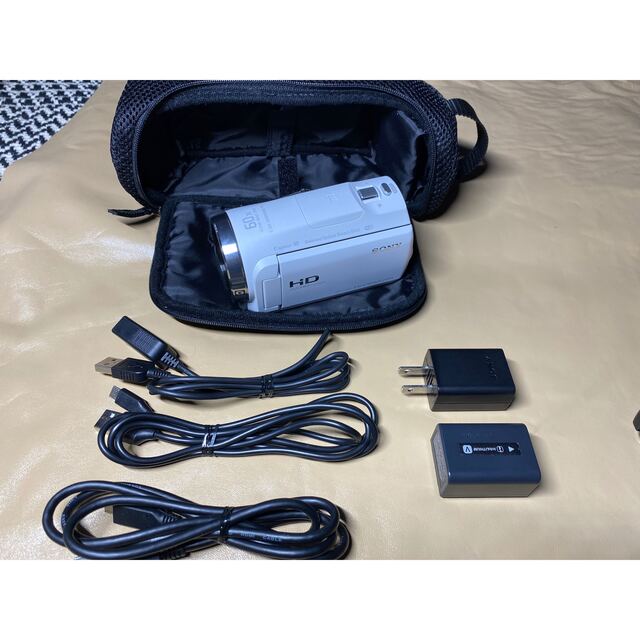 SONY HDR-CX680(W) 2017/10購入　使用時間1時間未満　美品