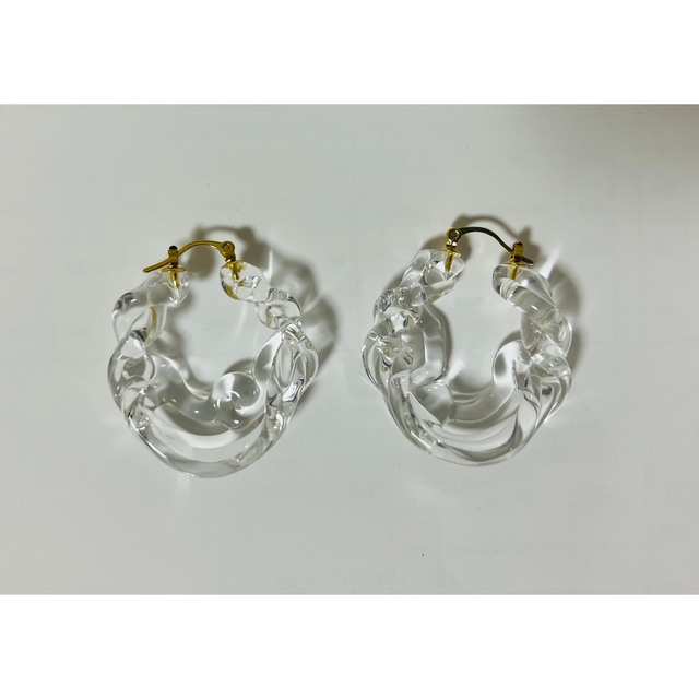 Mame Kurogouchi Glass Round Earrings オンラインストア売り出し www