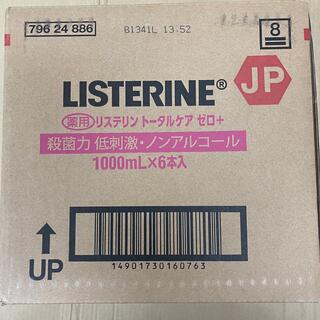 リステリン(LISTERINE)のLISTERINE 薬用リステリン トータルケアゼロプラス 1000ml×6本(マウスウォッシュ/スプレー)