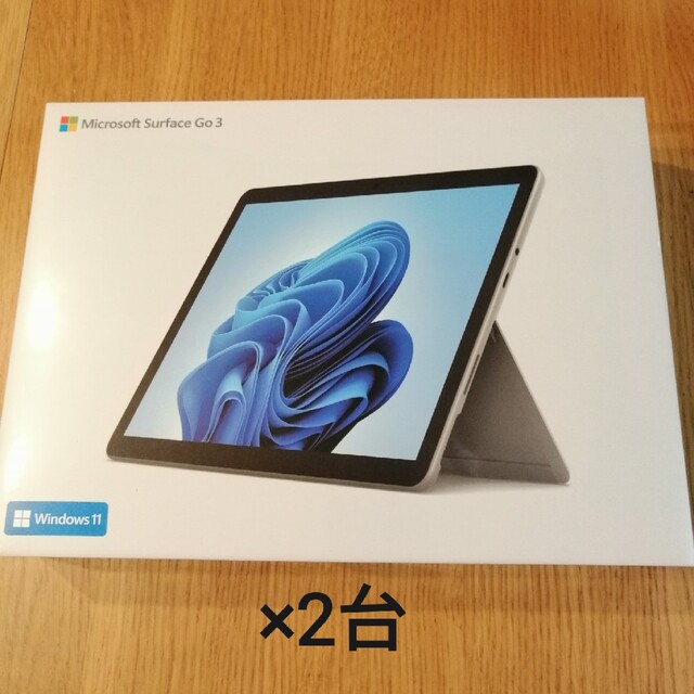 未開封品Surface Go3 8VA-00015 Office 2021付2台