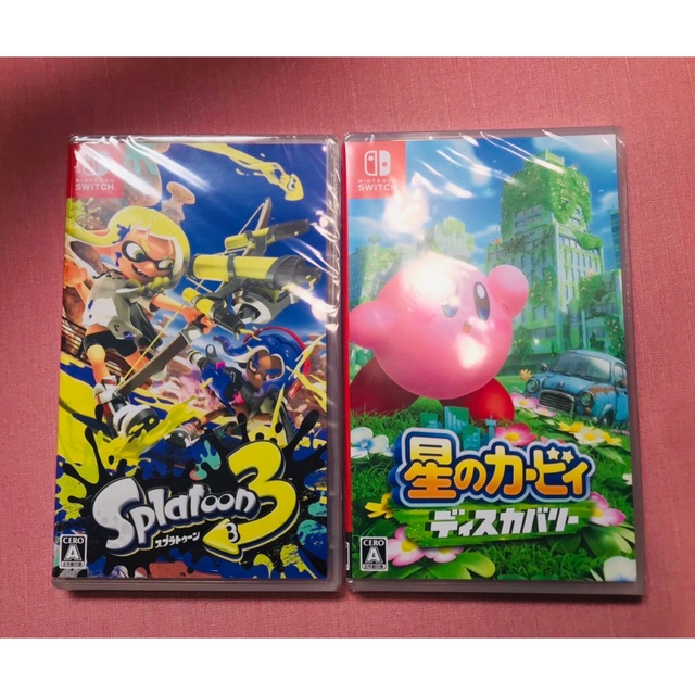 Nintendo Switch - 新品未開封スプラトゥーン3 & 星のカービィ ...