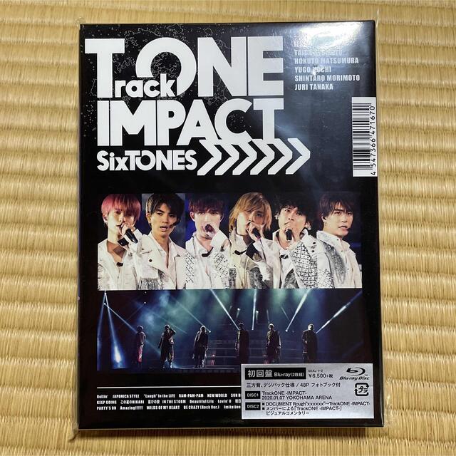 SixTONES/TrackONE-IMPACT-〈初回盤Blu-ray〉 エンタメ/ホビーのDVD/ブルーレイ(アイドル)の商品写真