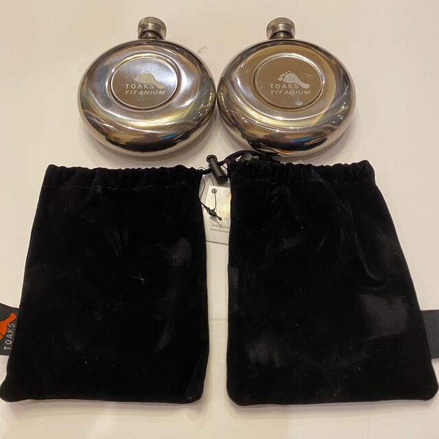 TOAKS Titanium Wine Flask / トークス チタンフラスコ 希少 黒入荷