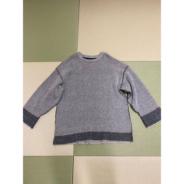 LAid back CROPPED Knit Sweater  yeezy約72cm身幅