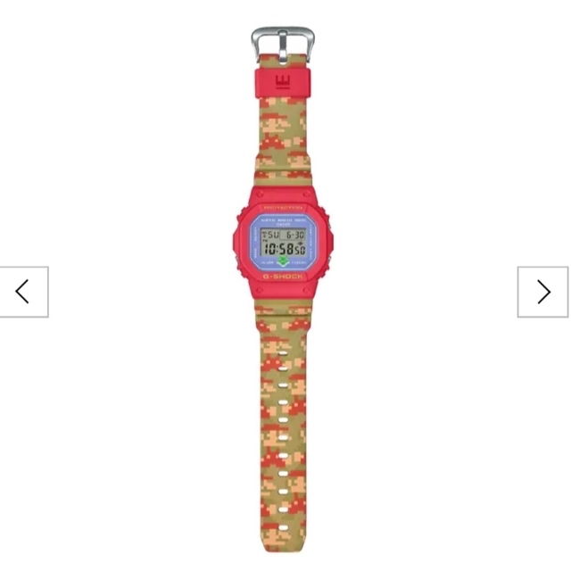 G-SHOCK(ジーショック)のG-SHOCK × スーパーマリオ DW-5600SMB-4JR メンズの時計(腕時計(デジタル))の商品写真