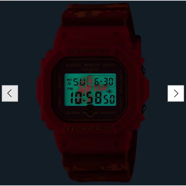 G-SHOCK(ジーショック)のG-SHOCK × スーパーマリオ DW-5600SMB-4JR メンズの時計(腕時計(デジタル))の商品写真