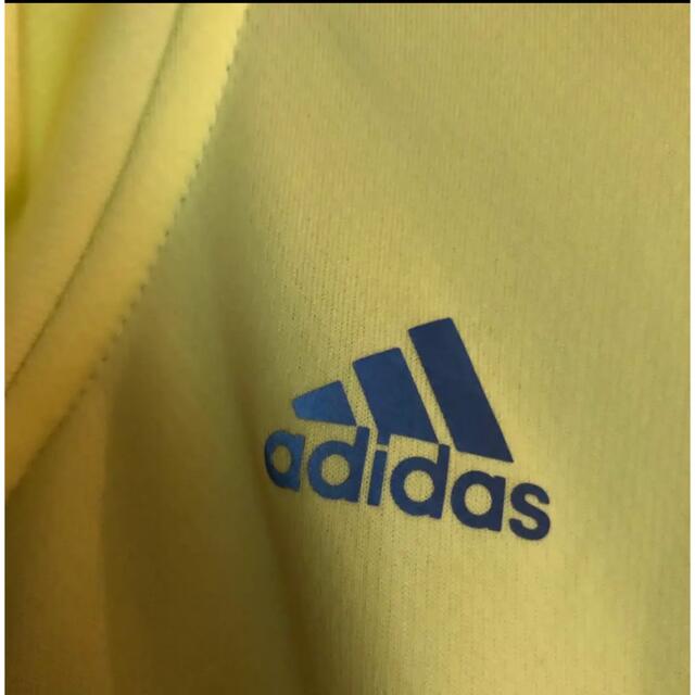 adidas(アディダス)のadidas イエロー　ジャケット　ジャージ レディースのジャケット/アウター(その他)の商品写真