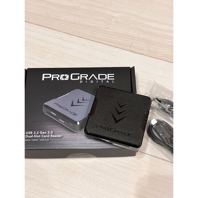 ProGrade【SD/SD】USB3.2Gen2 ダブルスロットカードリーダー