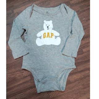 ベビーギャップ(babyGAP)の【中古品】babyGAP 長袖ロンパース(ロンパース)