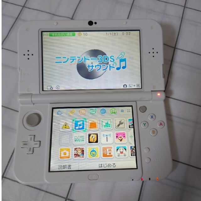 Newニンテンドー3DS LL パールホワイト」 Newニンテンドー3DS LL パールホワイト」
