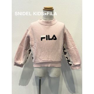 フィラ(FILA)のSNIDEL KIDS/FILAコラボスウェット/100cm/送料込み(Tシャツ/カットソー)