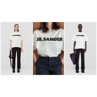 クルーネッ Jil Sander - JIL SANDER ロゴ Tシャツ ジルサンダー XSの通販 by bell22's shop｜ジル
